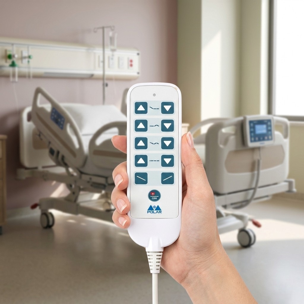 5 Function Remote for Hospital Beds | Polar Automation