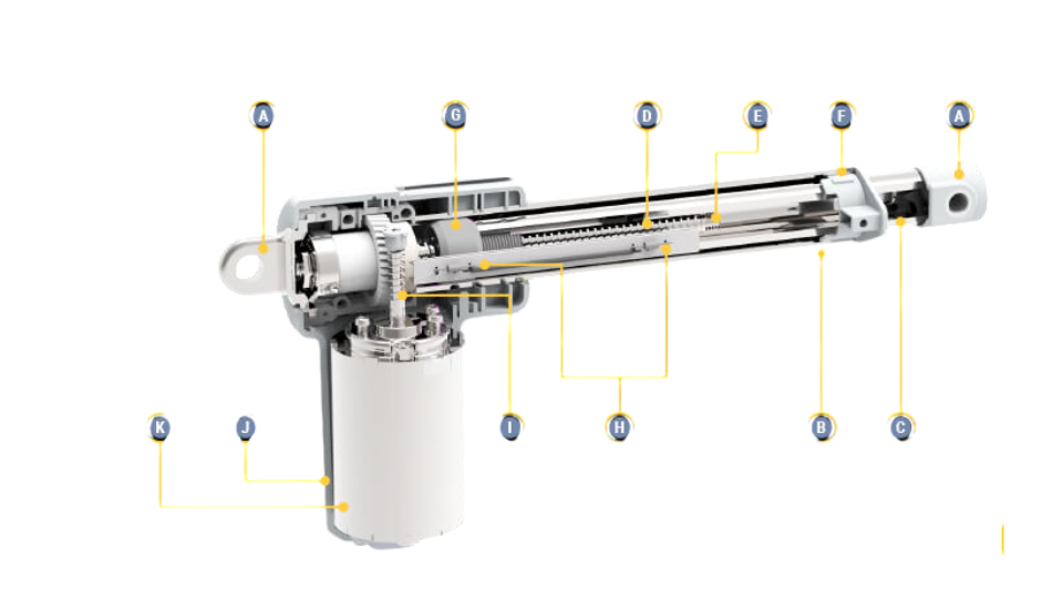 Dental Chair Linear Actuator