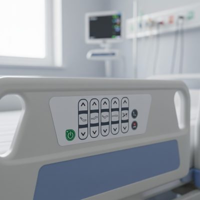 Embedded 5 Function Control Panel for Hospital Beds
