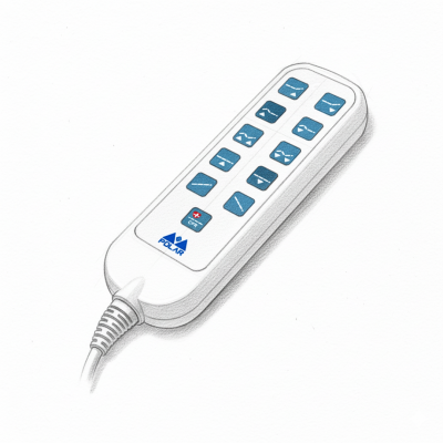 5 Function Remote for Hospital Beds