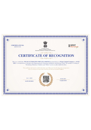 Certificate Of Recognition